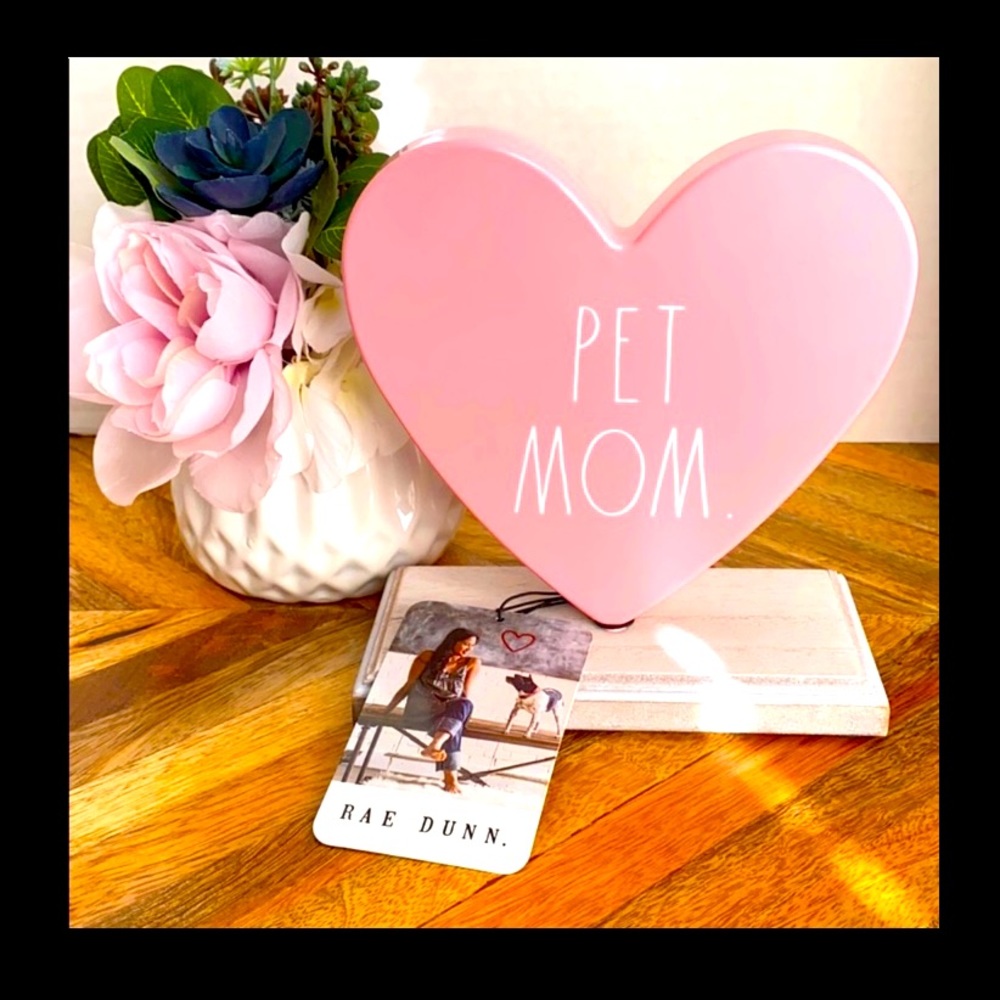 RAE DUNN 🐶 PET MOM 🐶 PLAQUE
